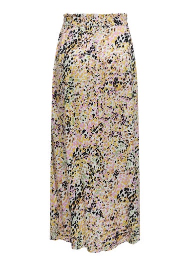 JDY Multicoloured Animal Print Co-Ord Midi Skirt