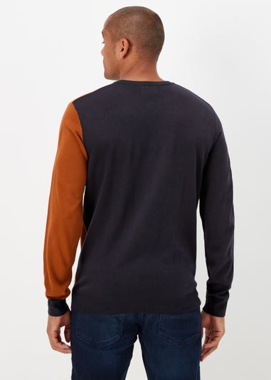 Multicoloured Stripe Soft Touch Jumper