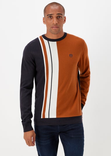 Multicoloured Stripe Soft Touch Jumper