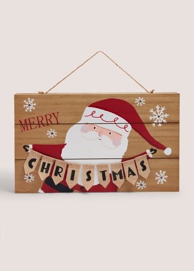 LED Merry Christmas Sign (40cm x 3cm x 24cm)