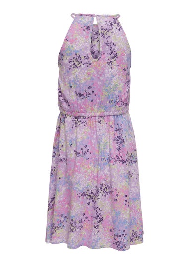 ONLY Girls Print Multicoloured Sleeveless Dress (6-14yrs)