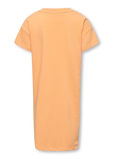 ONLY Girls Orange Paris Dress (5-14yrs)
