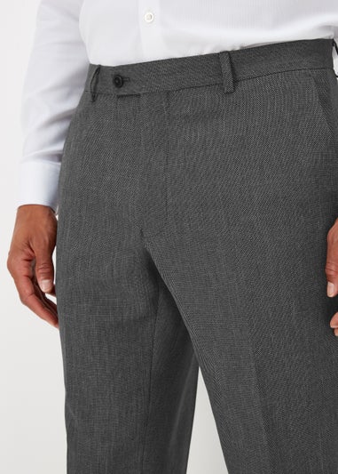 Taylor & Wright Albert Charcoal Tailored Fit Suit Trousers