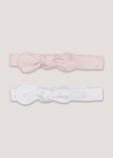 2 Pack Baby Headbands (Newborn-6mths)