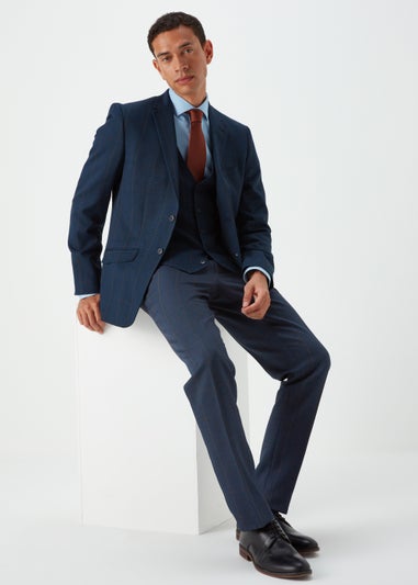 Taylor & Wright Westminister Navy Slim Fit Suit Trousers