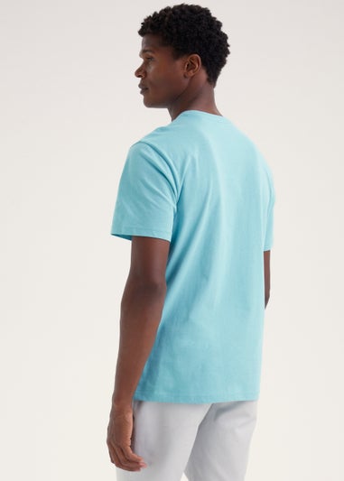 Blue Essential Crew Neck T-Shirt