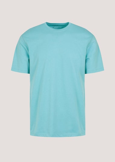 Blue Essential Crew Neck T-Shirt
