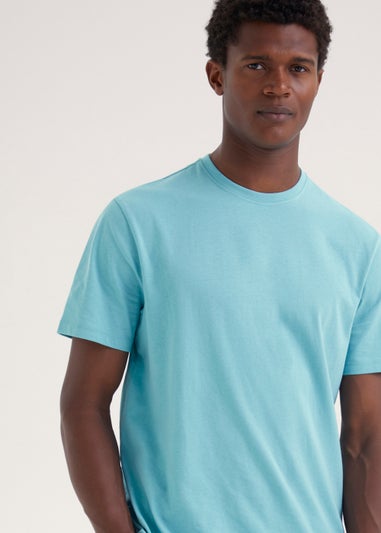 Blue Essential Crew Neck T-Shirt