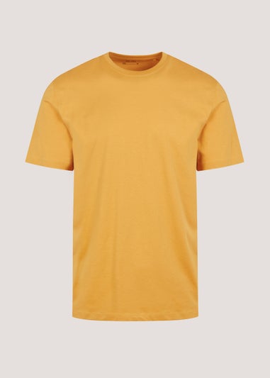 Gold Essential Crew Neck T-Shirt