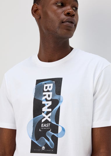 US Athletic White Brnx T-Shirt
