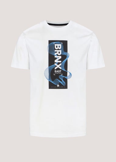 US Athletic White Brnx T-Shirt