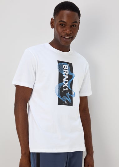 US Athletic White Brnx T-Shirt