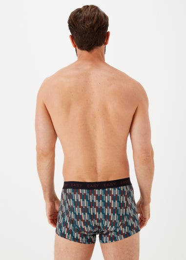 5 Pack Black Circle Print Hipsters