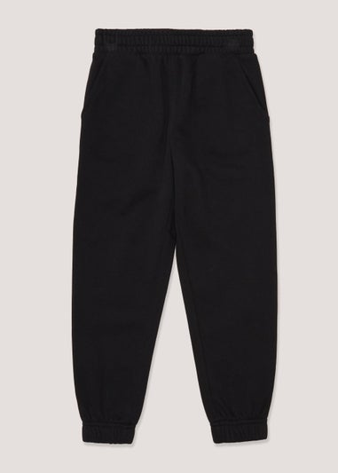 Girls Black Joggers (4-15yrs)