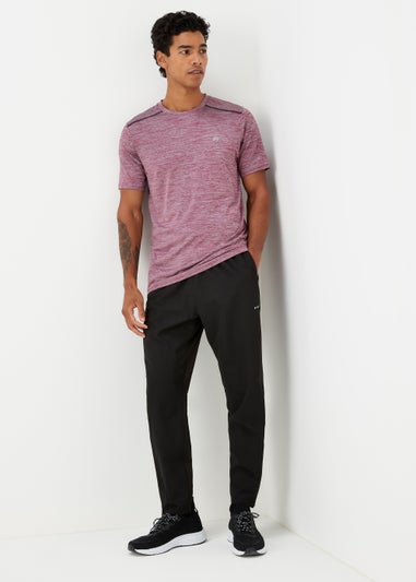 Souluxe Black Woven Joggers