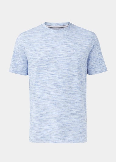 Lincoln Blue Space Dye T-Shirt