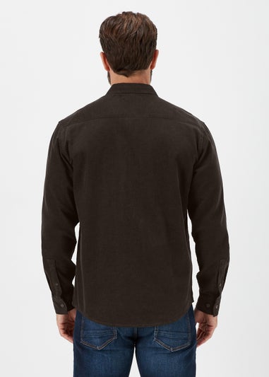Lincoln Khaki Fine Cord Shirt