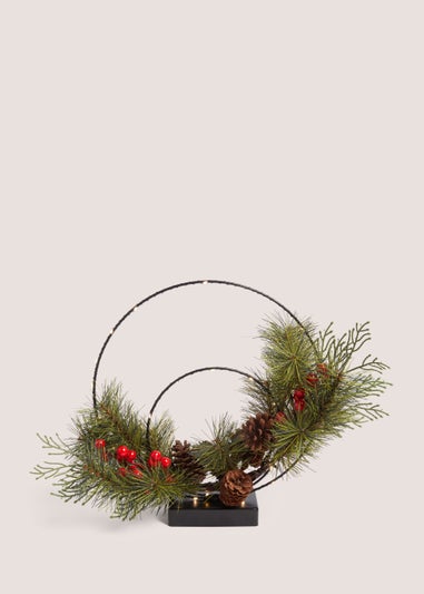 Foliage LED Hoop (7.5cm x 30.5cm x 33cm)