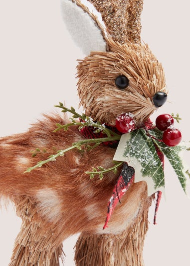 Small Hemp Deer (12cm x 7cm x 20cm)