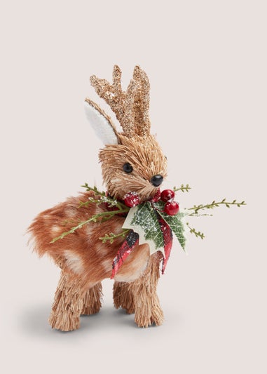 Small Hemp Deer (12cm x 7cm x 20cm)