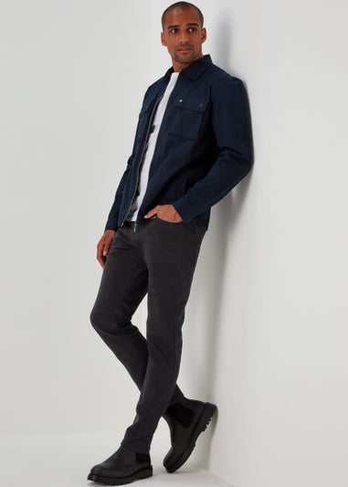 Black Ultra Comfort Skinny Fit Jeans