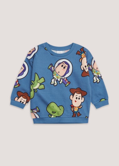 Kids Blue Disney Toy Story Sweatshirt (9mths-6yrs)