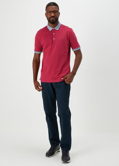 Lincoln Red Tipped Polo Shirt