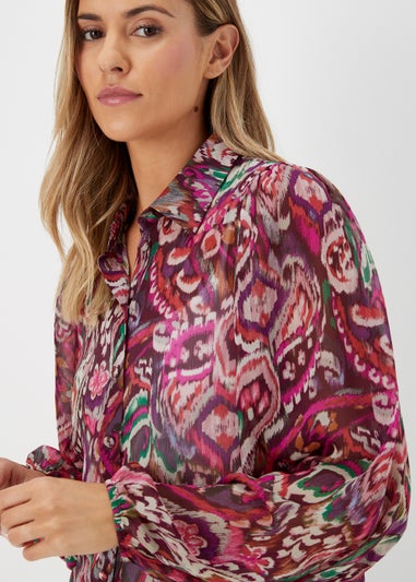 Multicoloured Paisley Print Shirt
