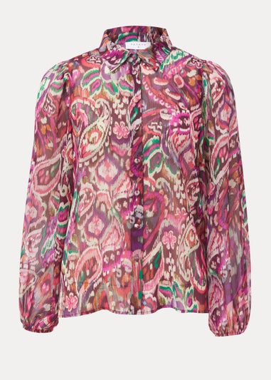 Multicoloured Paisley Print Shirt