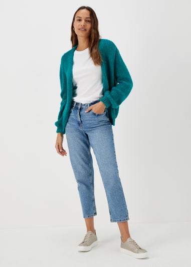 Teal Lofty Cardigan