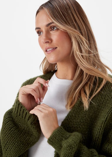 Khaki Lofty Cardigan