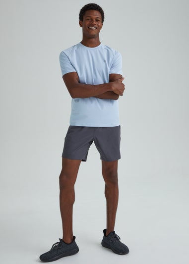 Souluxe Blue Essentials Sports T-Shirt