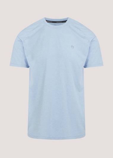Souluxe Blue Essentials Sports T-Shirt
