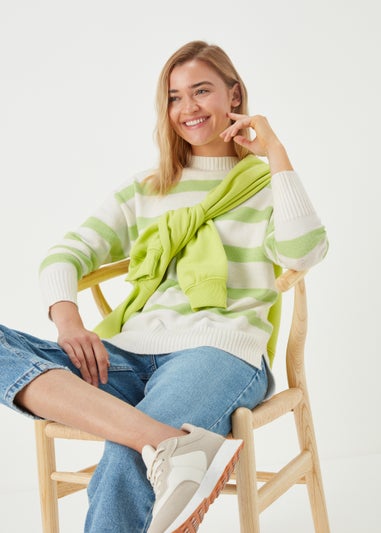 Lime Stripe Jumper