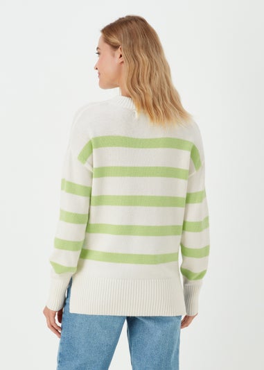 Lime Stripe Jumper