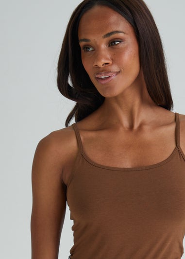 Brown Essential Cami Top