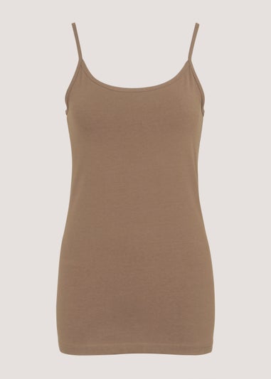 Mocha Essential Cami Top