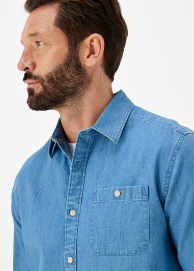 Blue Denim Shirt