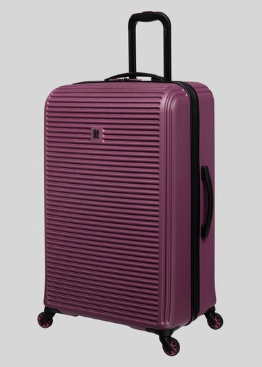 IT Luggage Purple Hard Shell Suitcase