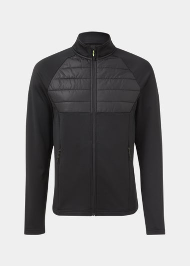 Souluxe Black Hybrid Sports Jacket