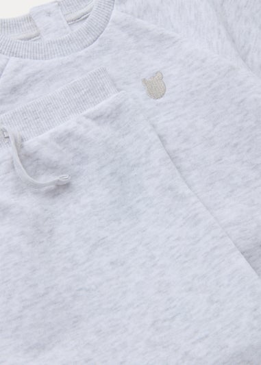 Baby Grey Sweatshirt & Joggers Set (Newborn-23mths)