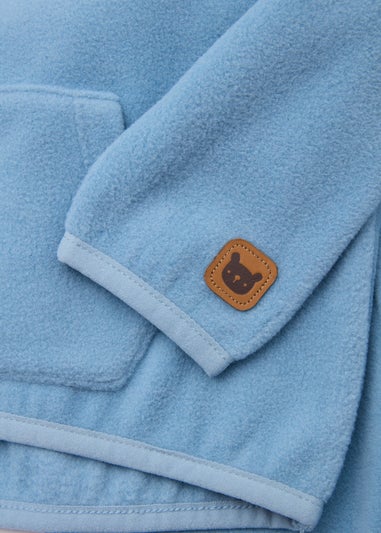 Baby Blue Polar Fleece Hoodie & Joggers Set