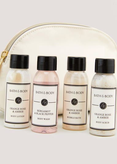Bath & Body Washbag with Toiletries Set