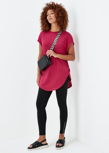 Pink Longline T-Shirt