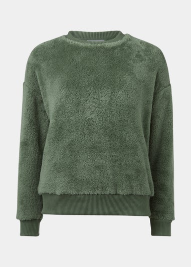 Green Teddy Sweatshirt