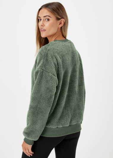 Green Teddy Sweatshirt