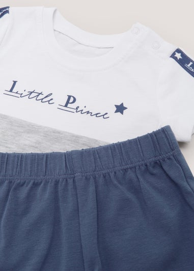 Baby Blue T-Shirt & Shorts Set (Newborn-23mths)