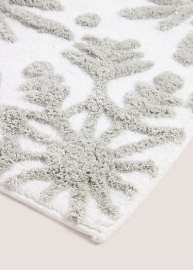 Snowflake Bath Mat (50cm x 80cm)