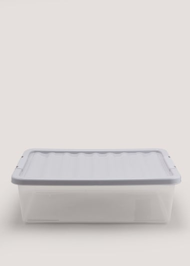 Grey Storage Box (58.5cm x 17cm)