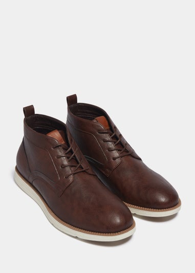 Brown Casual Chukka Boots